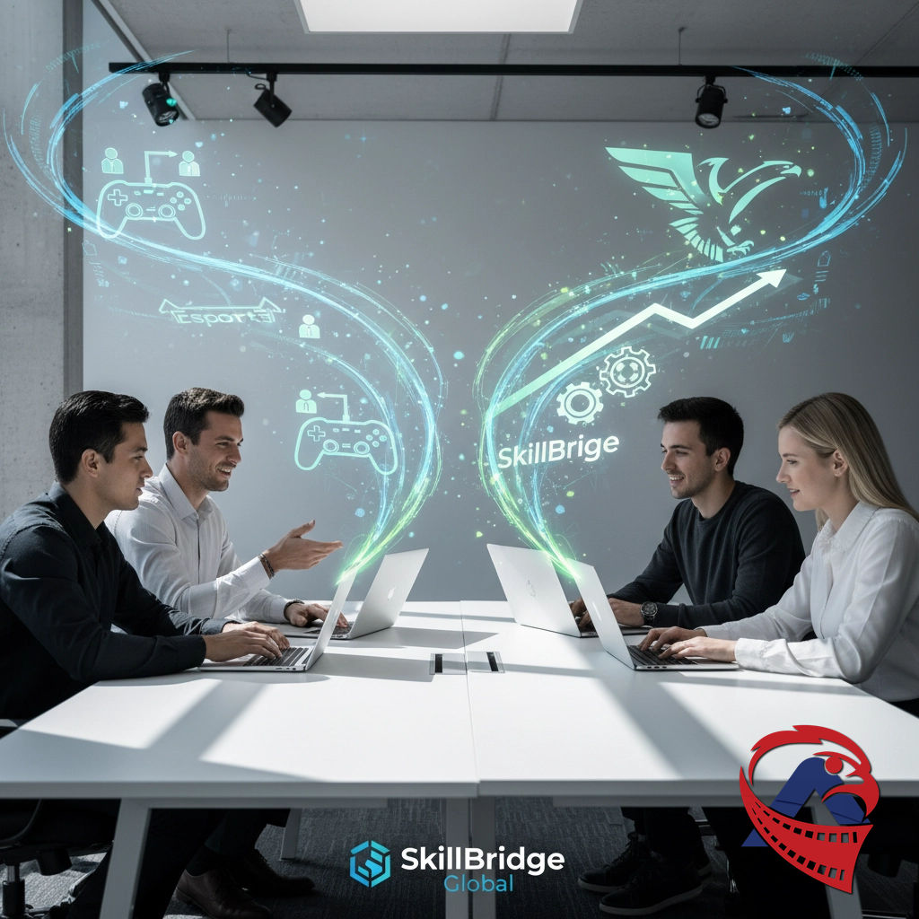 usaeventures's tweet image. Building the future workforce: today. Connecting contractors to SkillBridge, esports, and ROTC sponsorships. Unlock new opportunities for your team and stay ahead! Ready to level up? Let’s team up. #SkillBridge #Esports #ROTC #FutureOfWork usaentertainmentventures.com