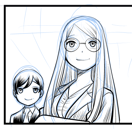 数年ぶりに懐かしいカポー描いたった。 