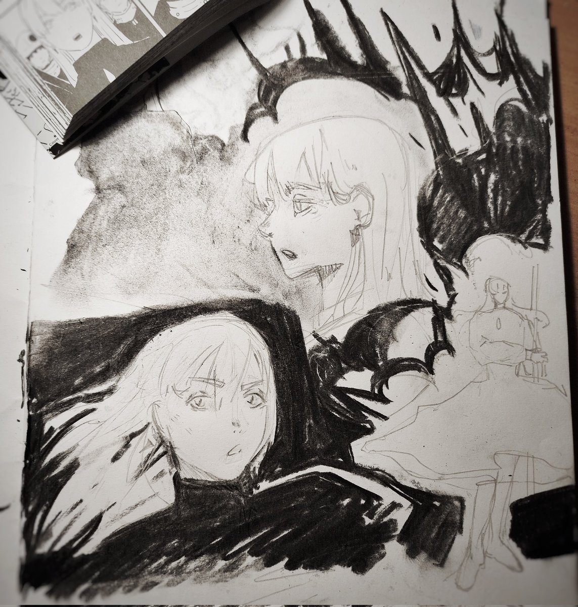 Some Tower Dungeon sketches