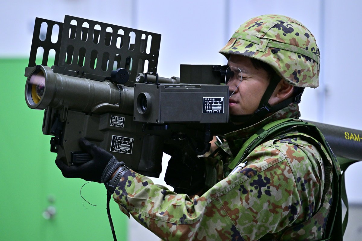 11月5日、第11特科隊は、真駒内駐屯地において、91式携帯地対空