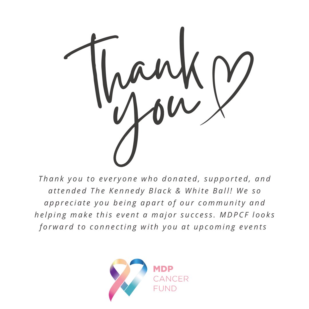 MDP_CF's tweet image. Thank you to everyone who donated, supported, &amp;amp; attended The Kennedy Black &amp;amp; White Ball! We so appreciate you being apart of our community &amp;amp; helping make this event a major success. #MDPCF looks forward to connecting with you soon. 

#nonprofit #delaware #cancerawareness
