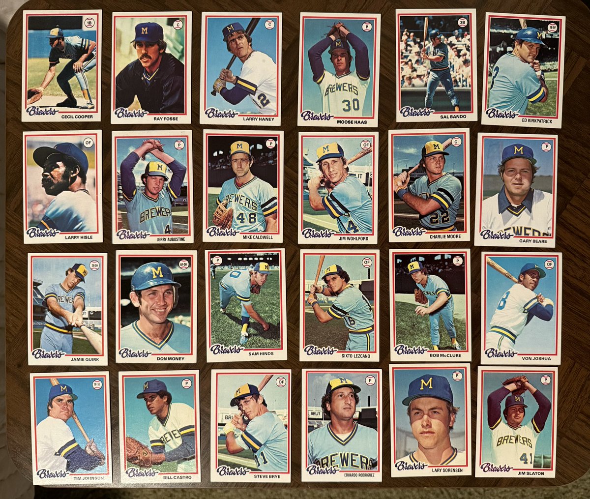 1978 Topps. $2 each or 3 for $5. Pwe included.