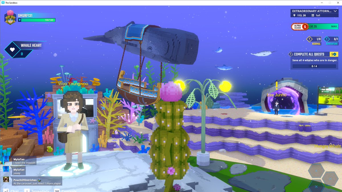 Found the Sperm Whale Airship in <a href="/TheSandboxGame/">The Sandbox</a>  tsbga.me/TheSandbox