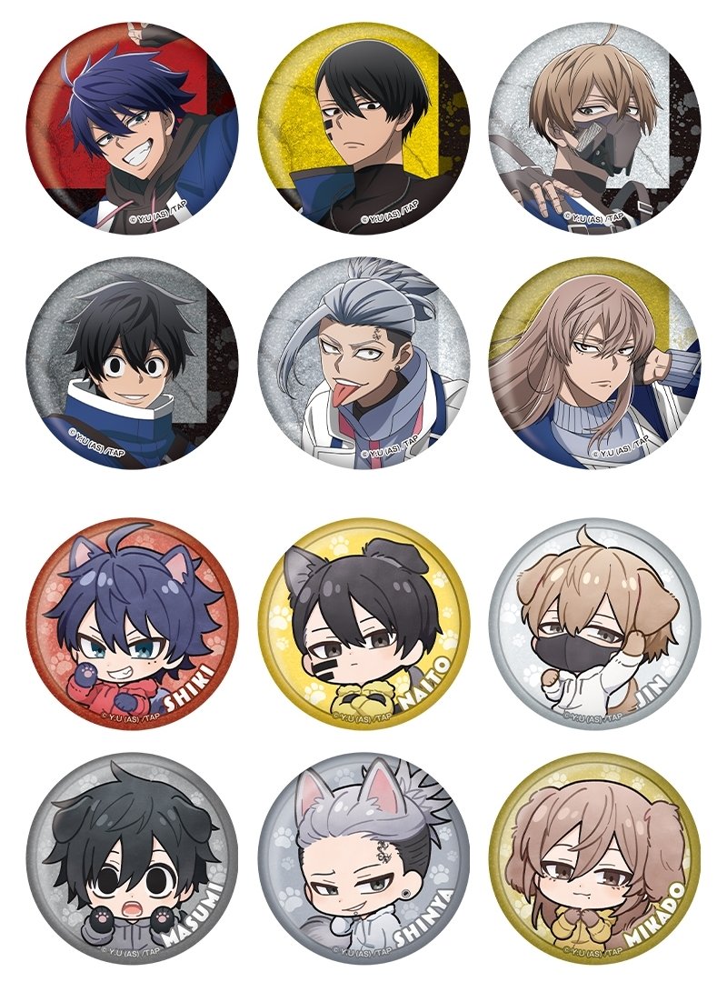 桃源暗鬼 アニメイト限定 2024 丸型缶バッジ 10BOX 未開封 特典付き 桃源暗鬼 アニメイト限定 2024 丸型缶バッジ 10BOX 未開封 特典付き