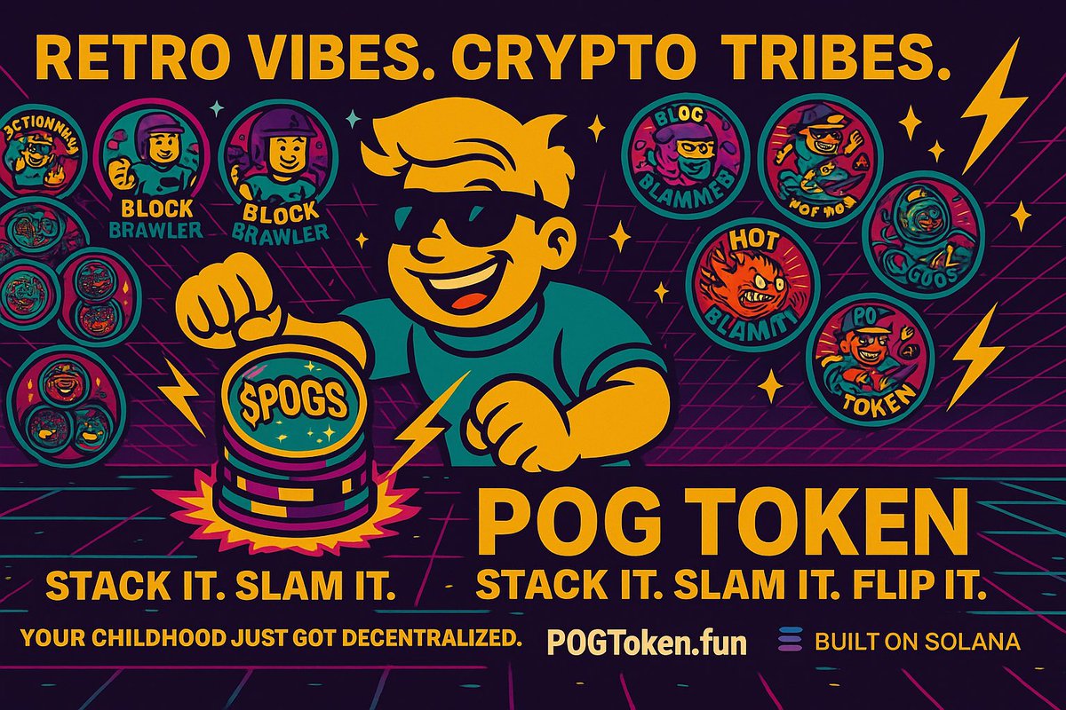 POGToken's tweet image. Live Now! POGToken.fun $POGS #NFTs Coming Soon! @SolanaFndn @solana