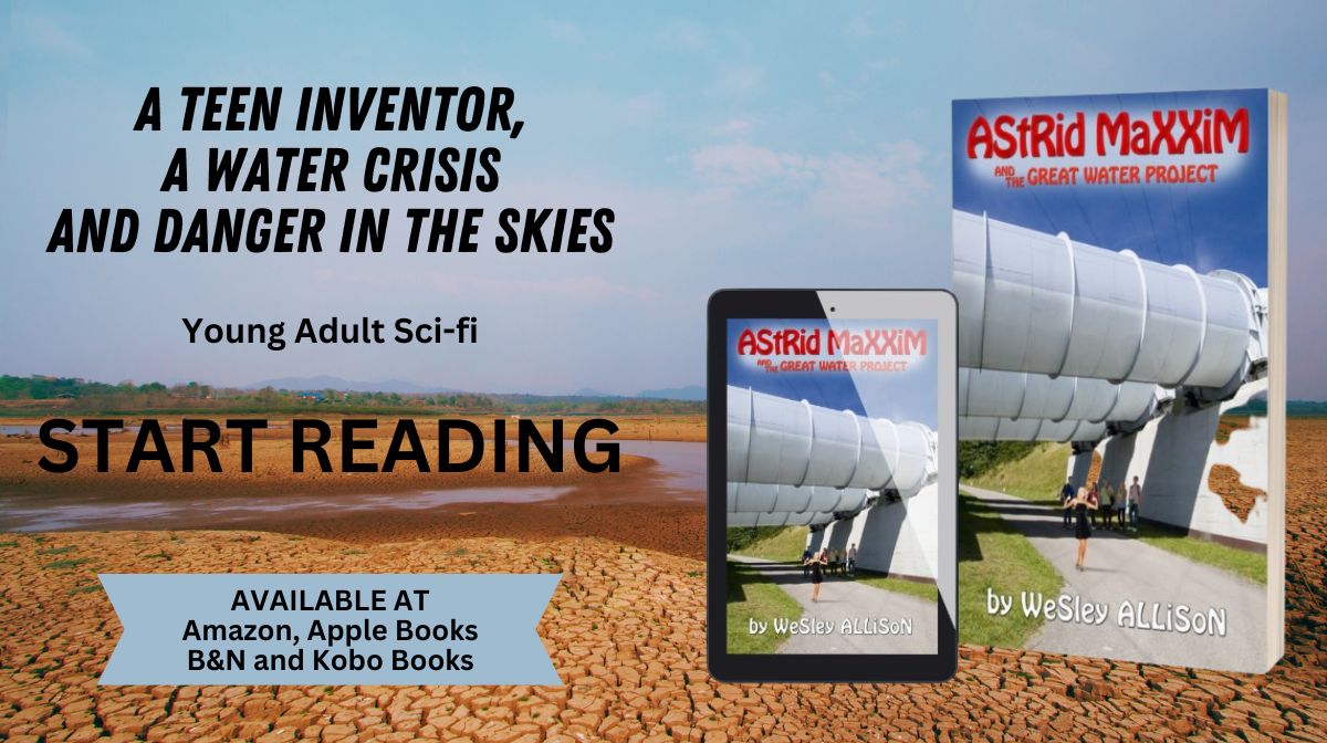 Astrid Maxxim and the Great Water Project – Now available at Apple Books - books.apple.com/us/book/x/id64…