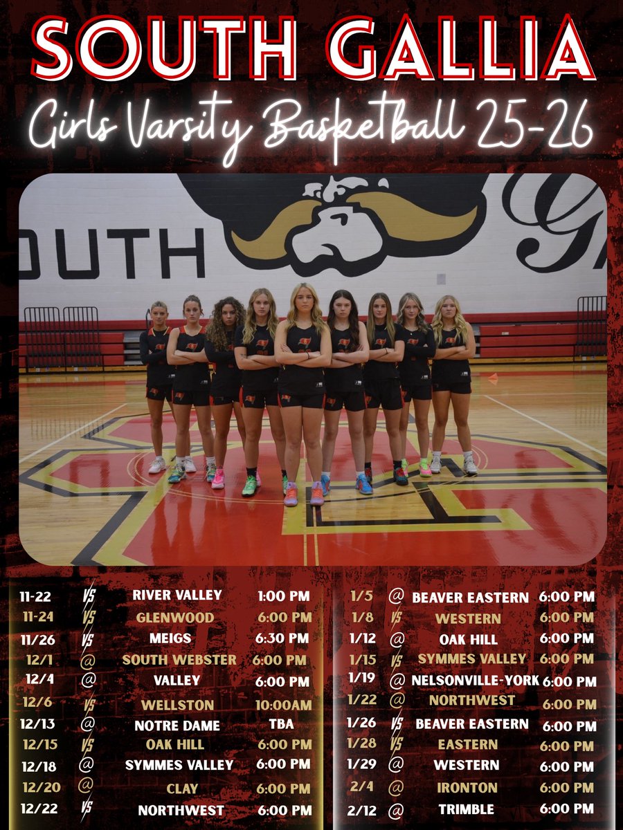 Season schedule is out!! So excited for this season!! Go Lady Rebels!🏀❤️