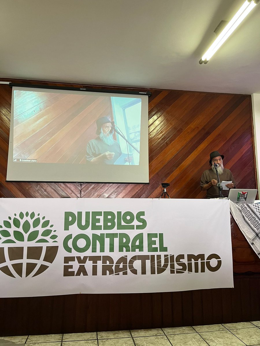II Encuentro EcoSocialista Latinoamericano y Caribeño
9nov. Día 2
Presentación de "Pueblos contra el Extractivismo", un esfuerzo global para unir luchas y resistencias anticolonialistas y anticapitalistas en defensa de la vida.
Leer: instagram.com/p/DQ5XwTNDPcf/…