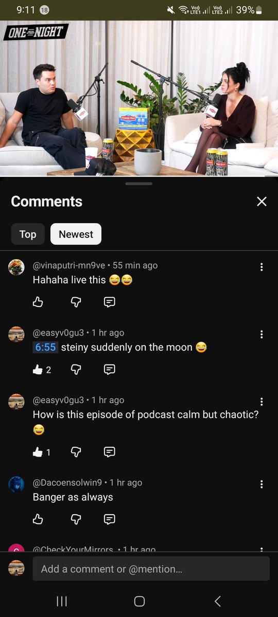 m1ssec1ty_'s tweet photo. @realsteiny Camilla Araujo?? I am sorry @realsteiny I wasn't familiar with your game!!

I stay true and watched it from start to finish and I SWEAR I NEVER SKIP ADS!! @onenightsteiny 

Sucks that I am on the other side of the world and couldn't watch the premiere 😔 https://t.co/aBfOyfRcTV