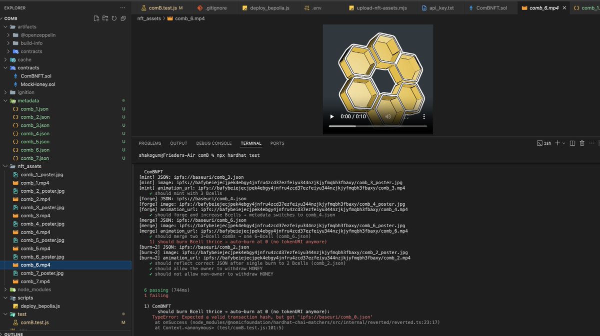 hardcodepunk's tweet image. Energy drinks + eatbrain podcast
To keep me awake and building

#comB #Airdrops $BERA

@BeeSideNFT
