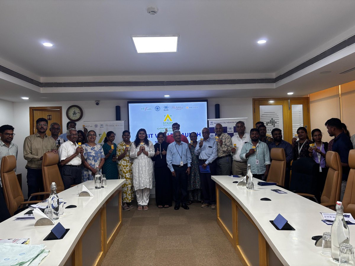 Bengaluru: 250 Electronics City employees receive Rs 1,500 metro incentives via Orbit Wallet RuPay Cards; more companies to join

<a href="/WRIIndia/">WRI India</a> <a href="/ELCITA_IN/">E L C I T A</a> <a href="/srinualavilli/">Srinivas Alavilli</a>

moneycontrol.com/news/business/…