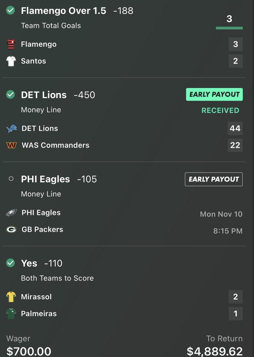 Fredofrr's tweet image. Let’s win together. If the Eagles beat the packers tonight I will give ONE person $250 💰 

Like and repost this to have a chance to win. Vaaamooosss 👊🏼