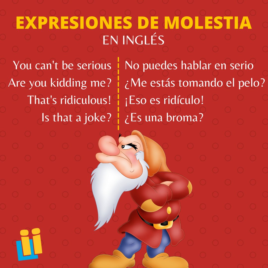 Estar molesto es muy natural y ayuda a expresar sentimientos negativos. Practica tu inglés con estas frases que puedes usar cuando estés molesto 🙃