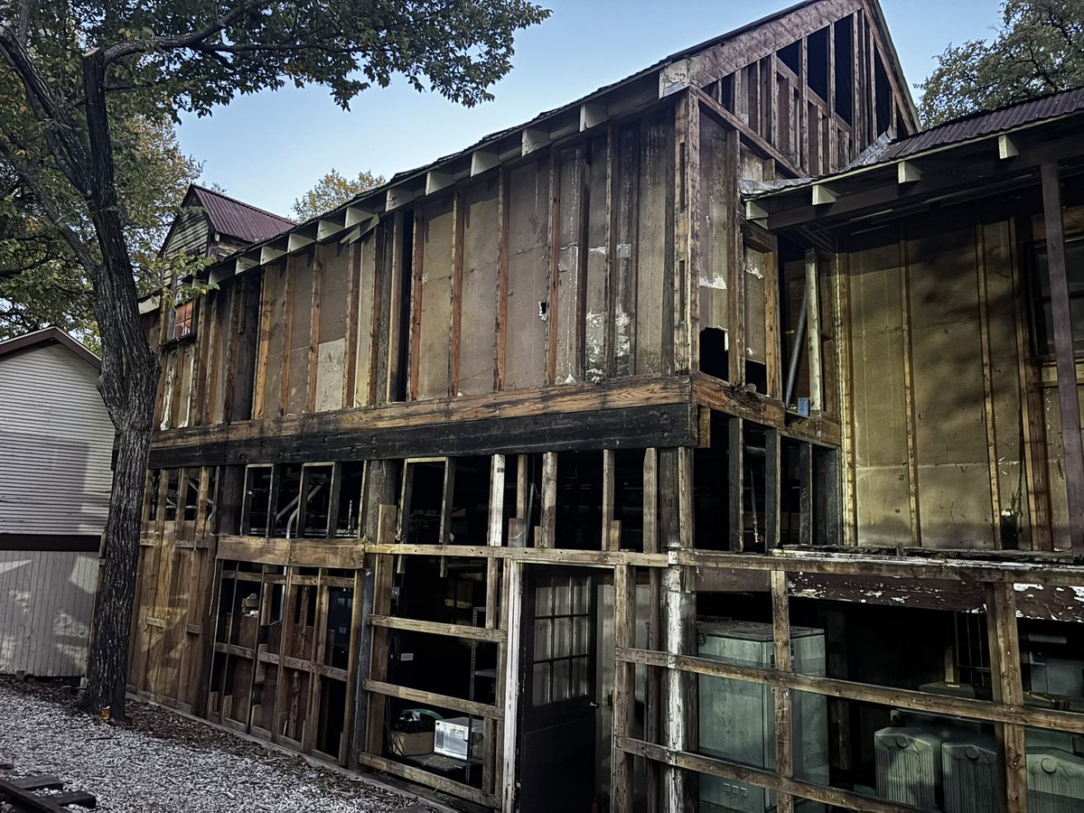 The positive energy around the park is contagious as we continue to transform the park for our 65th anniversary season! Countless buildings are being restored and renovated including the Mine Train’s ACE Hotel and Saloon! So much more to come! <a href="/SixFlagsOverTX/">Six Flags Over Texas</a>