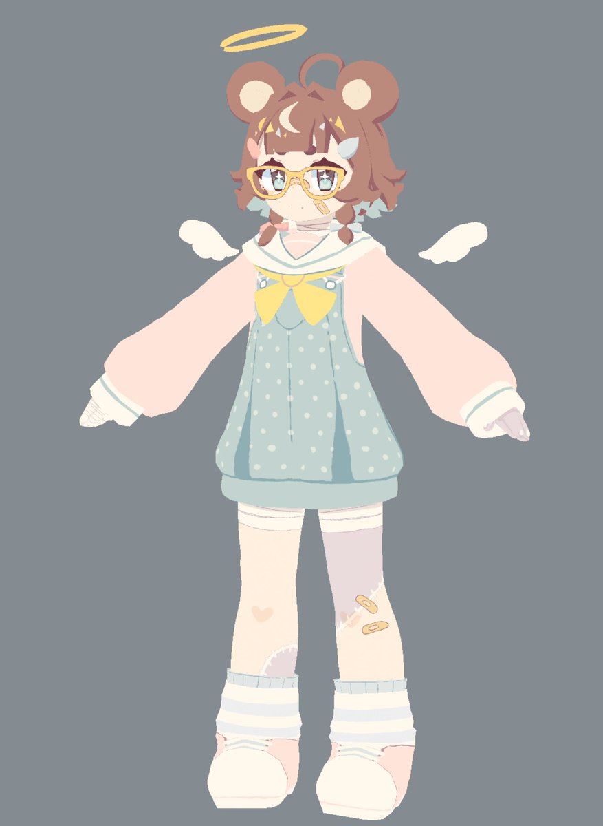 Vroid model for fun- who wants to see her in action???