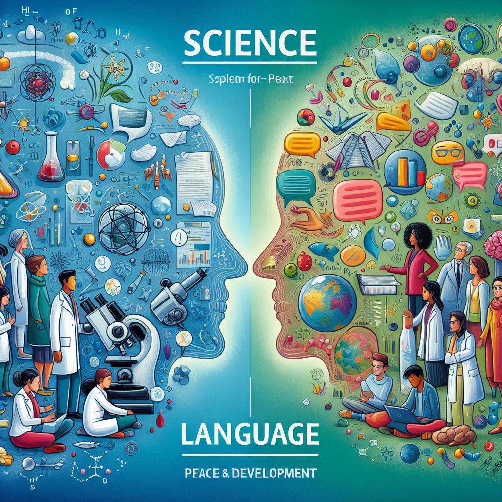 YouSpeakHQ's tweet photo. Science explains the world 🌍.
Language connects the world 🗣️.

Together, they build peace through understanding, one discovery, one conversation at a time.

#WorldScienceDay #YouSpeak #STEM #PeaceThroughKnowledge #InnovationAndUnderstanding https://t.co/sTuPRYQXEw