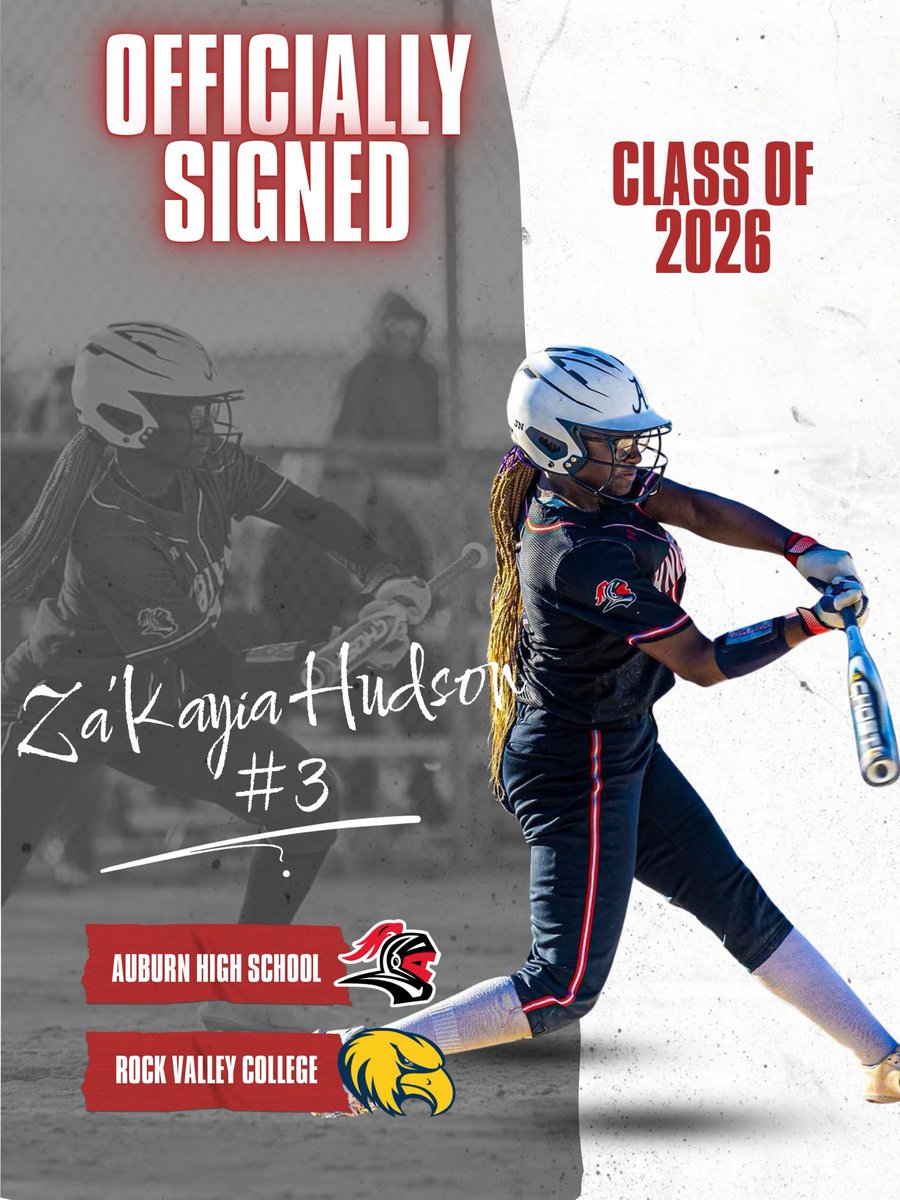 Congrats to <a href="/LilyParr2026/">Lily Parr</a> &amp; <a href="/kaykayhudson3/">Za’Kayia</a> on signing w/ <a href="/RVC_Softball/">Rock Valley College Softball</a> to continue their academic &amp; athletic careers! These 2 have been playing together since 10u! Join us for their signing on 11/18 at 4pm in the Lower Cafe at <a href="/Auburn_AD/">Rockford Auburn High School</a> !
<a href="/ScottLeberWTVO/">Scott Leber</a> <a href="/DBayneSports/">Derek Bayne</a> <a href="/JayTaft/">Jay Taft</a>