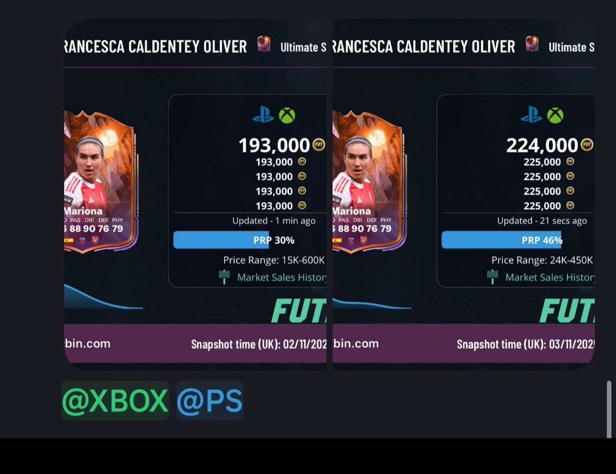 🚨 Insane week for making coins!
Turned Fodders ➜ Icons ➜ Heroes into massive profits 💰💰
Couple trades &gt; your entire Rivals grind 😂

Join the squad — start flipping smarter 👇
⚡ 50% OFF yearly membership!
👉 upgrade.chat/12874698138867…

We cover Console and PC both! For PC we