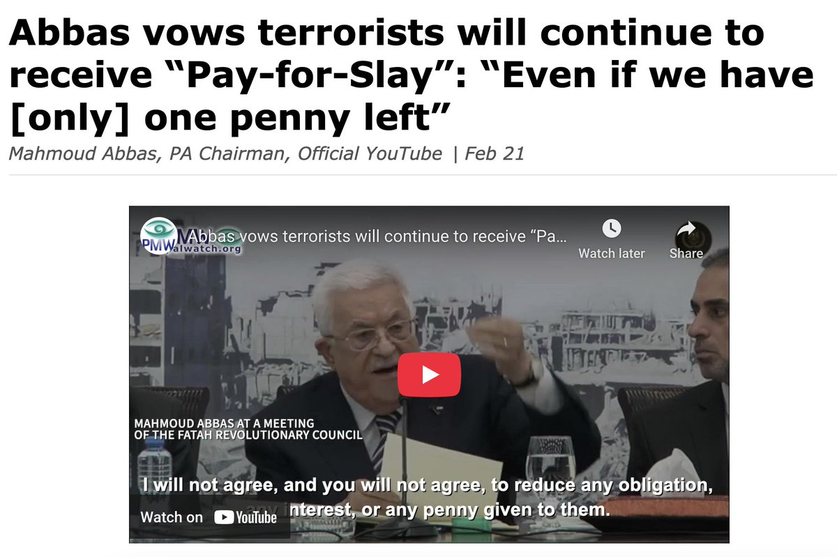 He was shocked, shocked to discover that pay-for-slay was continuing as ever.