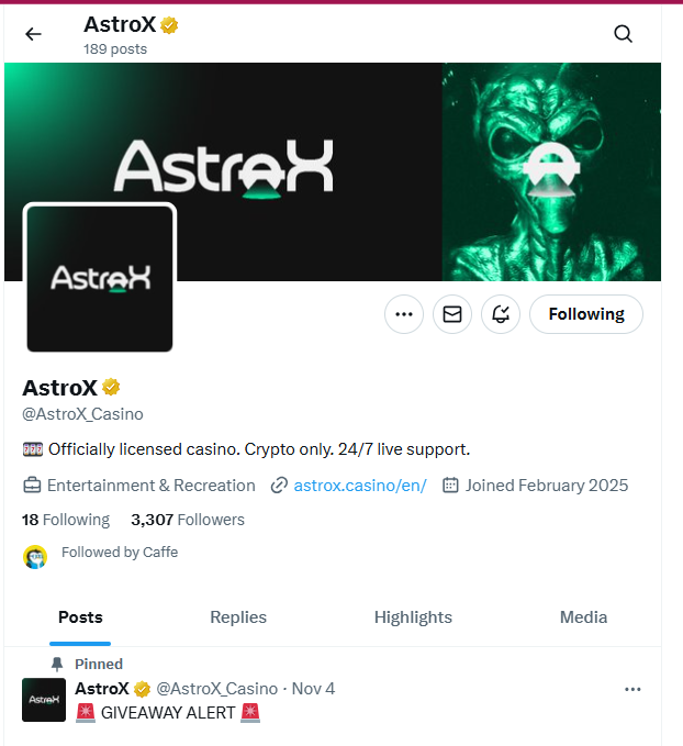 AsuskuS's tweet photo. @AstroX_Casino ok done

AstroX ID: 18536 https://t.co/rhzslAt1Hg