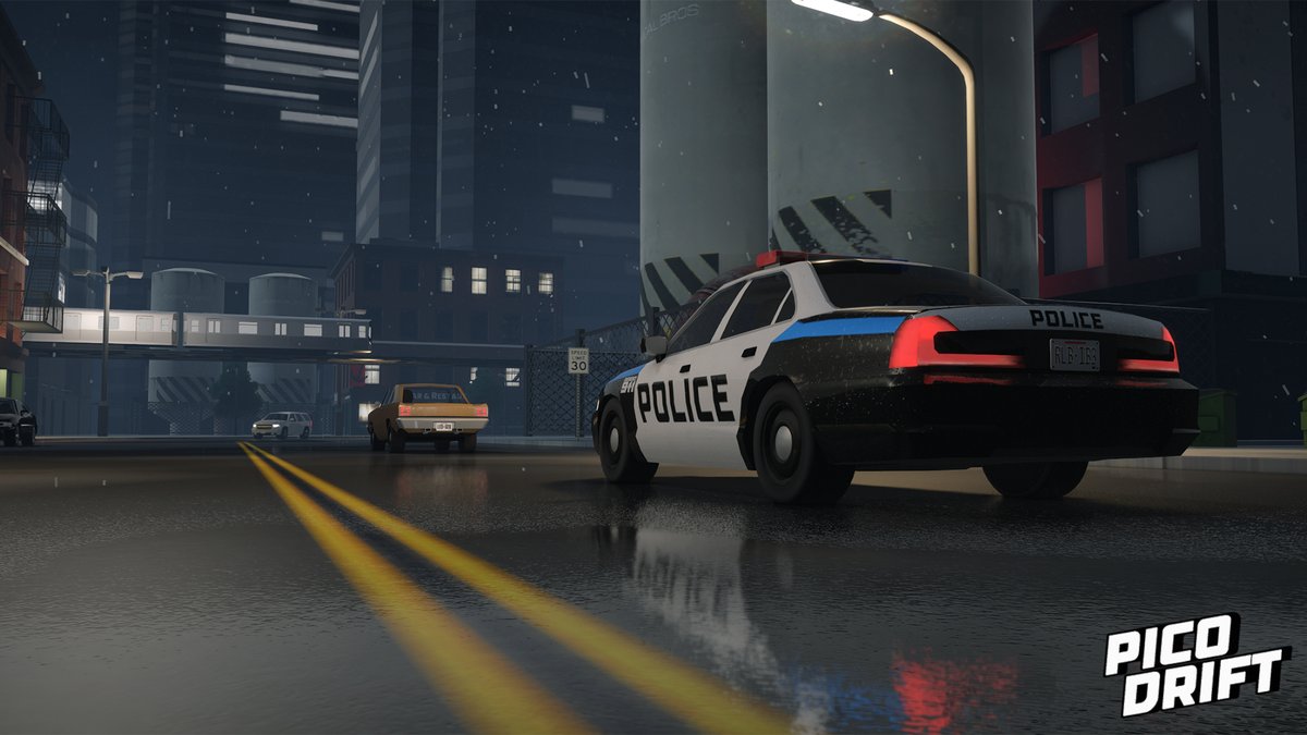 Yep, the law is always watching 🍩👀
After the Early Access release, police abilities will be improved and they will play a bigger role in future game modes #indiegame #gaming