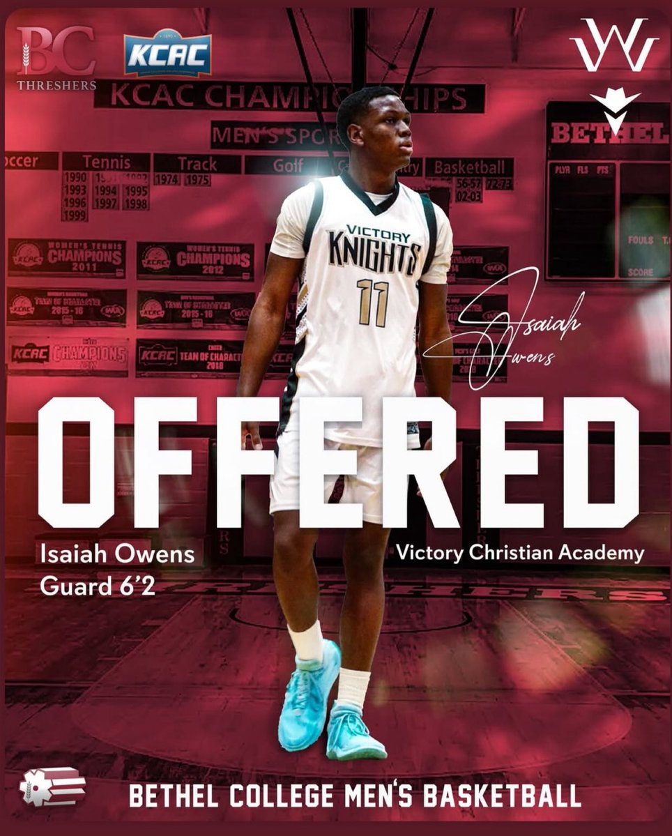 Excited to announce our very own Isaiah Owens has received an offer from Bethel College <a href="/isaiah_owens11/">Isaiah Owens</a>