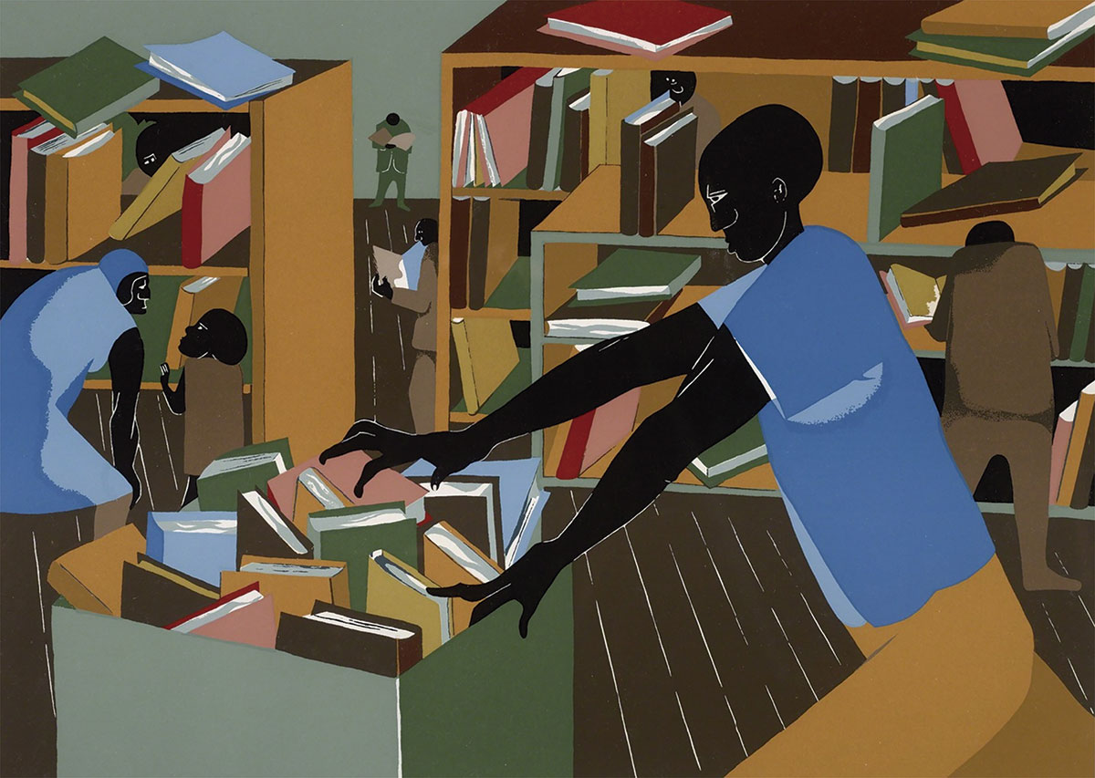 "Ya no se espera que las bibliotecas sean catedrales circunspectas de conocimientos arcanos y no me molesta un poco de parloteo, si eso hace que los niños entren", dice Hera Lindsay Bird en un texto sobre personas pequeñas, trabajos fascinantes, escritorios desordenados y libros,