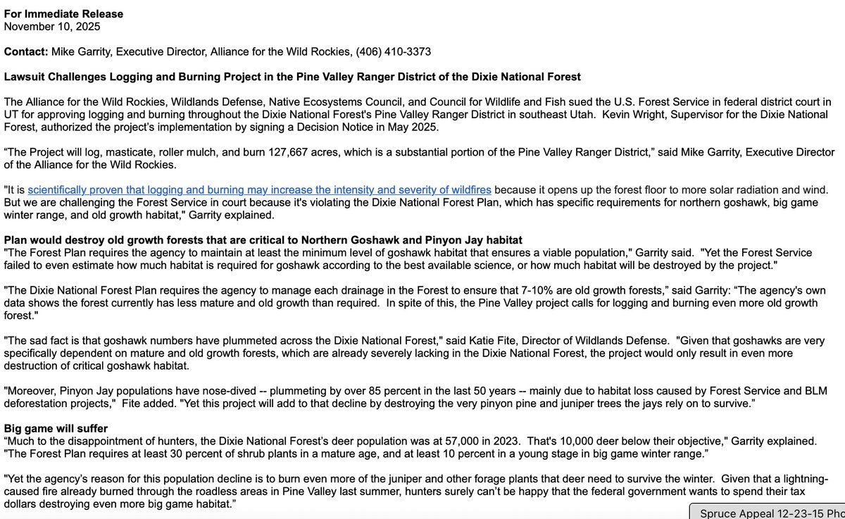 WildLands Defense tweet media