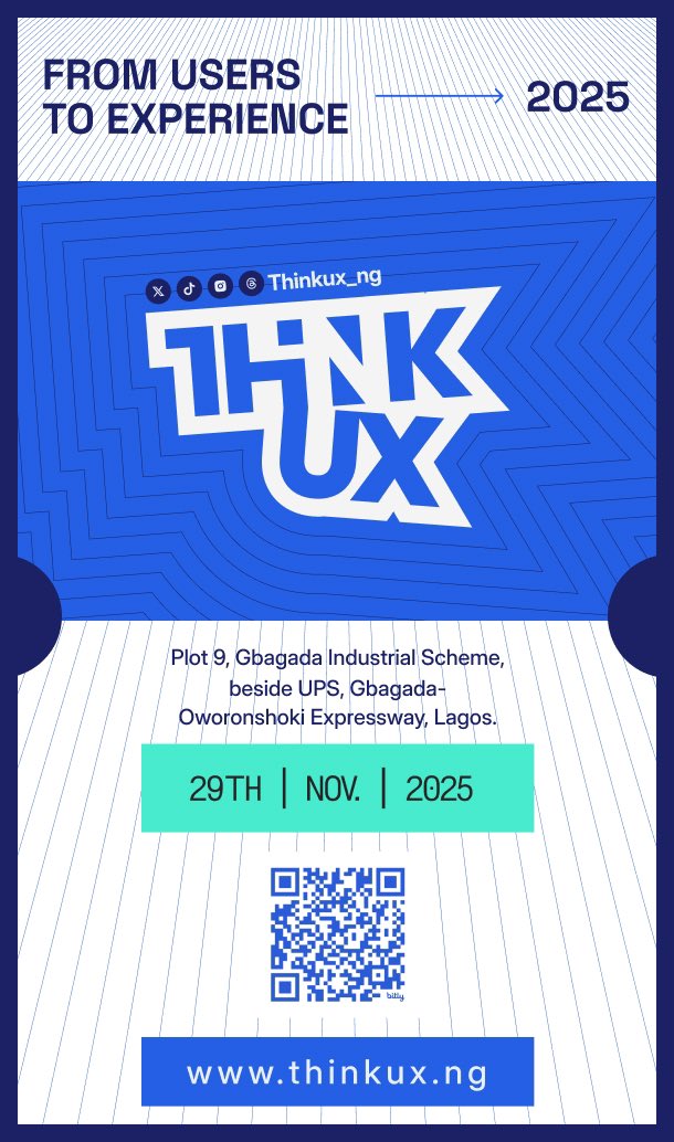 Wale_Destiny's tweet image. I&apos;ve waited a long time to attend a Design centered conference and I&apos;m glad I will be attending one this coming November 29th
I can&apos;t wait to be there.

#ThinkUX25 #thinkux