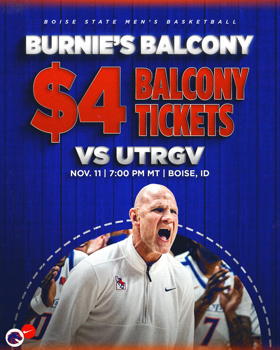 BroncoSportsMBB's tweet image. Defense pays off 😤

Utah Valley hit just 4 from deep, which means $𝟰 𝗕𝗔𝗟𝗖𝗢𝗡𝗬 𝗦𝗘𝗔𝗧𝗦 for tomorrow night’s game!

Don’t miss it — get your tickets now 👉 boi.st/47JROvK

#BleedBlue x #UnbreakableCulture