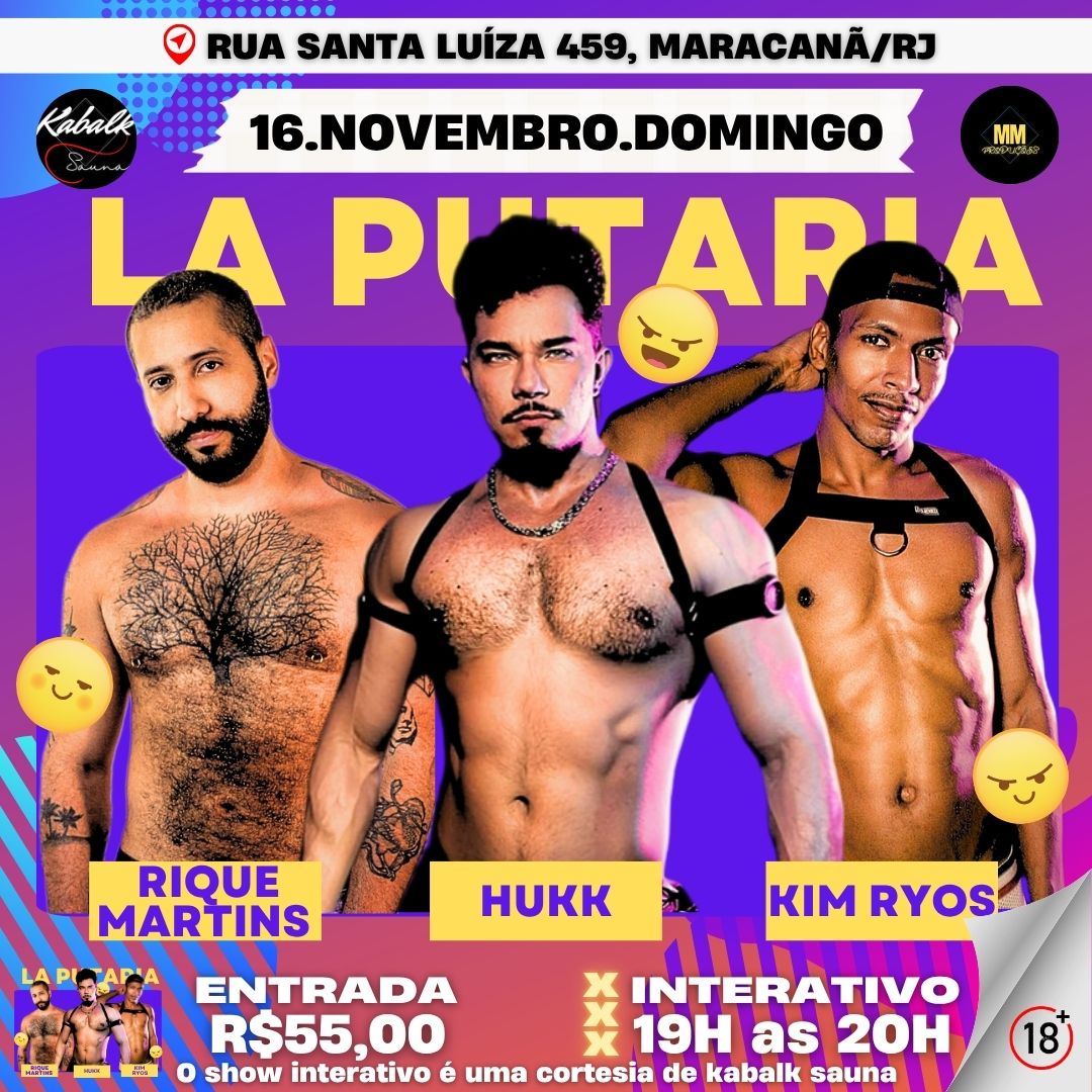 SORTEIO FOTO OFICIAL 🔥
Concorra a uma entrada grátis no evento de domingo 16/11/2025.
Regras:
1- Retweetar essa foto 
2- Curtir a Imagem
3- Seguir o perfil 
<a href="/Kabalksauna69/">Kabalksauna</a>

Resultado do sorteio a partir de 14h de domingo.