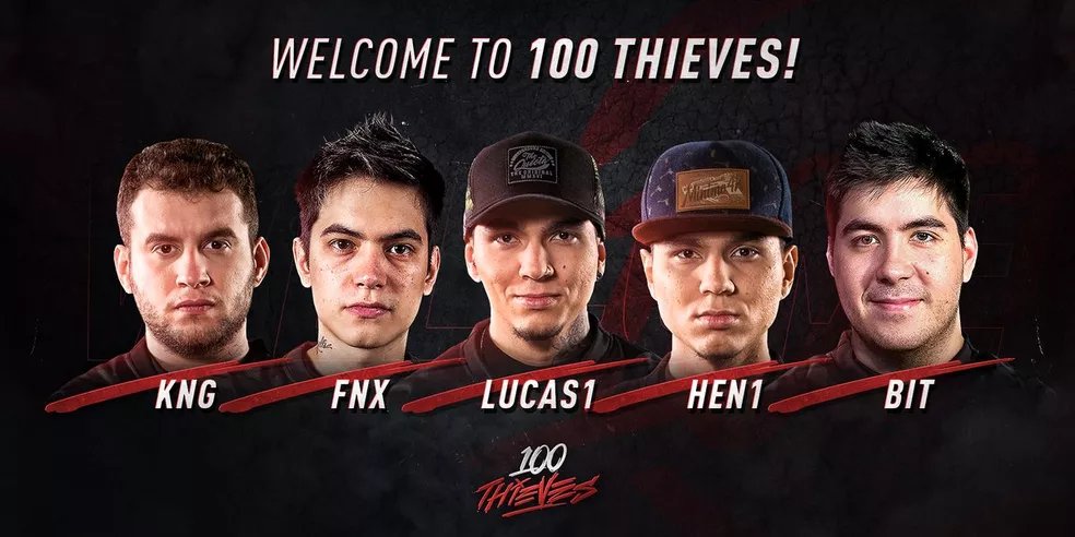 latriboneragg's tweet photo. 100 Thieves de volta ao Counter-Strike! 🫡 https://t.co/2gNoedDiNK