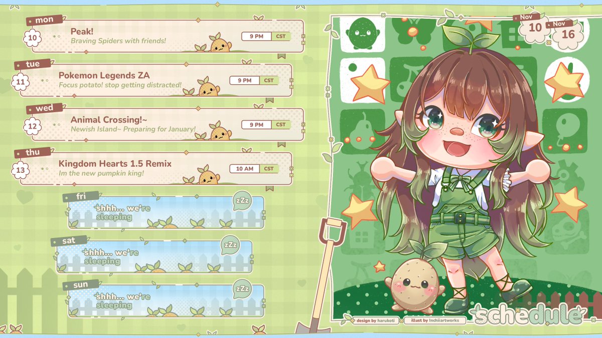No MapleStory this week, but we'll be peaking tonight with friends!