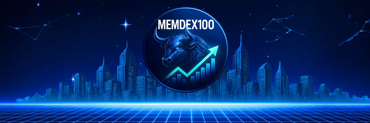 MemdexSociety's tweet image. New banner and project description on Dexscreener! 🔥

The MemDex 100, built on NEAR Protocol, is a fully automated, multi-sector portfolio engine powered by a custom adaptive algorithmic rebalancing system designed to manage risk, support market balance, and dynamically adjust…