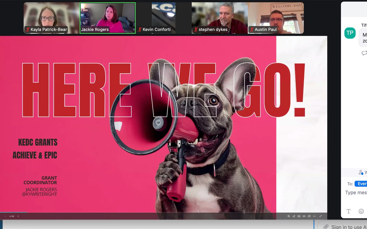 I am so excited for the EPIC Kick Off Event with KEDC Grants! I am very grateful for the opportunity to learn and collaborate! 
#KEDCgrants
<a href="/KEDCGrants/">KEDC Grants</a>
<a href="/kedc_epic/">EPIC</a>