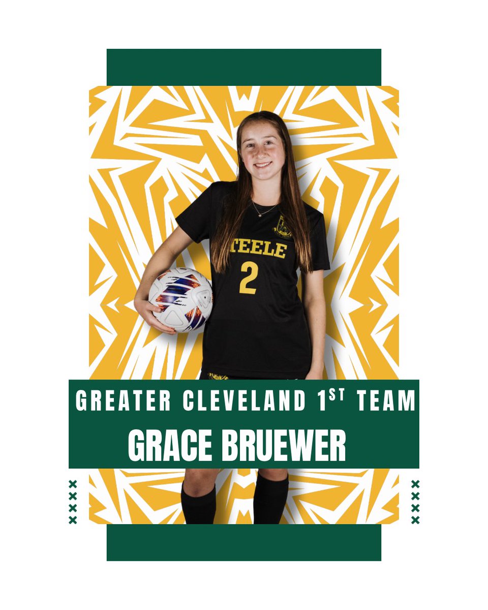 All Greater Cleveland First Team - Isabelle McGee, Sienna Rebman, Paige Miller &amp; Grace Bruewer