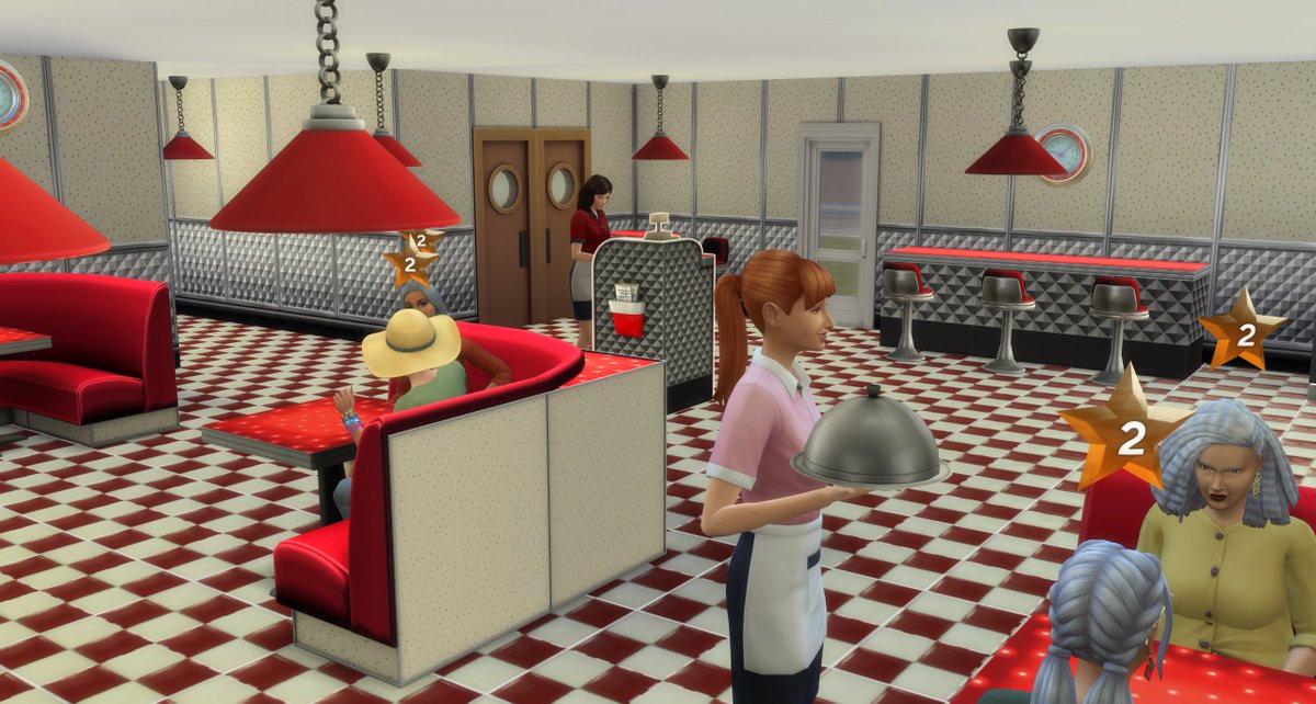 🍔 The Sims 4 – Vintage Diner (Fanmade Kit)
Inspired by The Sims: Hot Date! 💘
Retro booths, shiny counters &amp; checkered floors await 
🍽️ Dine Out required.
🎟️ Early Access now → patreon.com/alexcroft93

#TheSims4 #Sims4CC #FanmadeKit <a href="/Sims_Nostalgia/">The Sims Nostalgia</a>