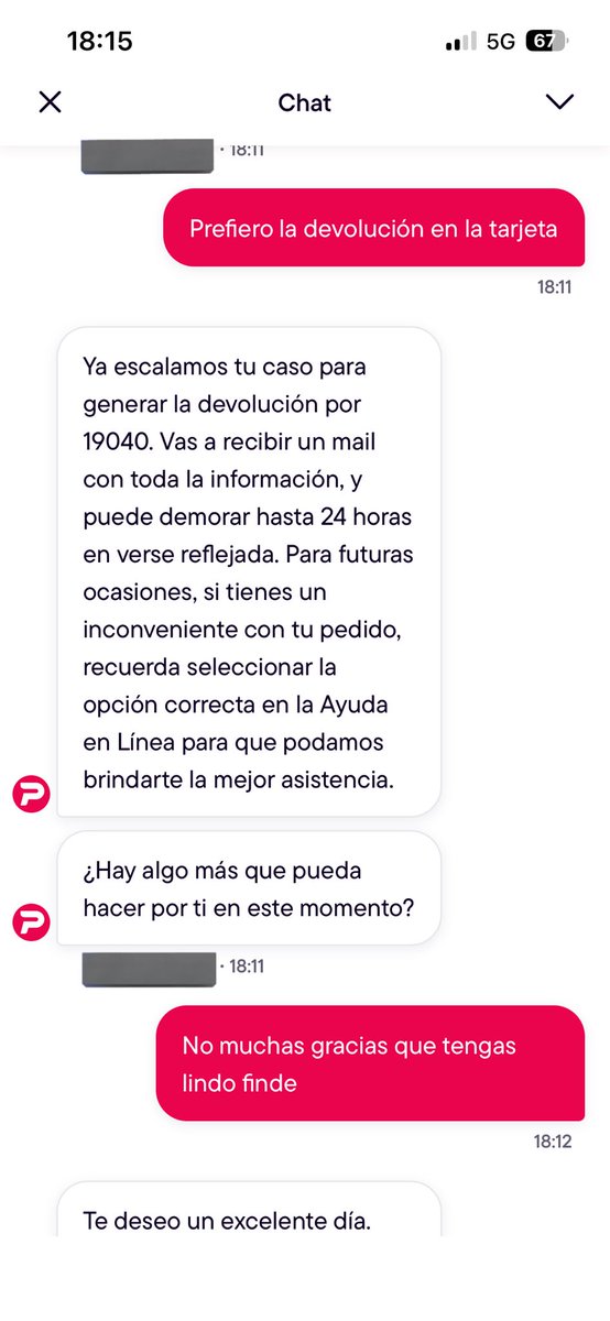 Golden4rmy's tweet photo. Así que realicé otro reclamo, donde al fin pude hablar con alguien que me dejara contestar (por respeto a la operadora tapo su nombre) . Me indicaron que iba a recibir un reembolso en mi tarjeta en 24hs a más tardar, pero al día de la fecha aun no recibí nada. https://t.co/9dEHbyN7KK