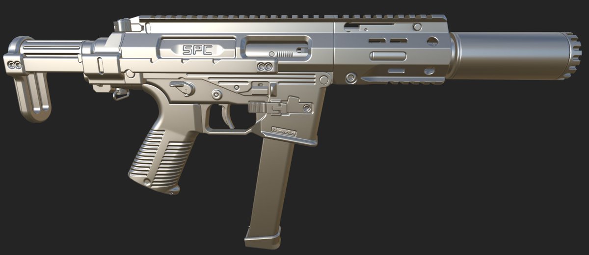 Baked (In Marmoset) and ready to start texturing