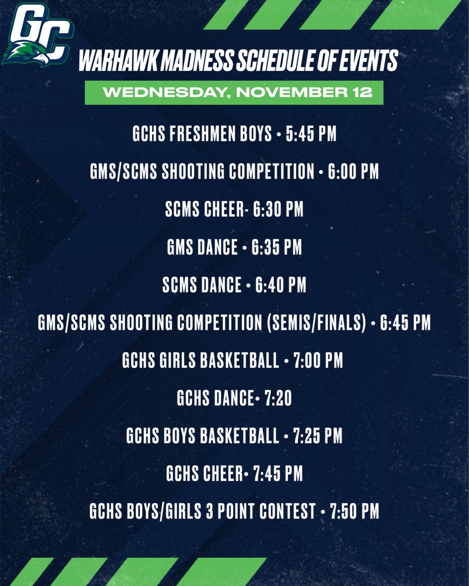 Please consider donating to the Great Crossing Canned Food Drive to help fight hunger in Scott County.  We will be accepting donations at Warhawk Madness Wednesday night!! Please come enjoy the night and give to this wonderful cause!! #TalonsUp <a href="/oaksie72/">Kal Oakes</a> <a href="/peterwiKY/">Peter Wilson</a> <a href="/TheKettle7/">GCHS Student Section</a>
