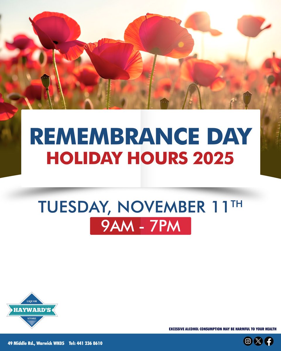 HOLIDAY HOURS #HaywardsLiquorStore