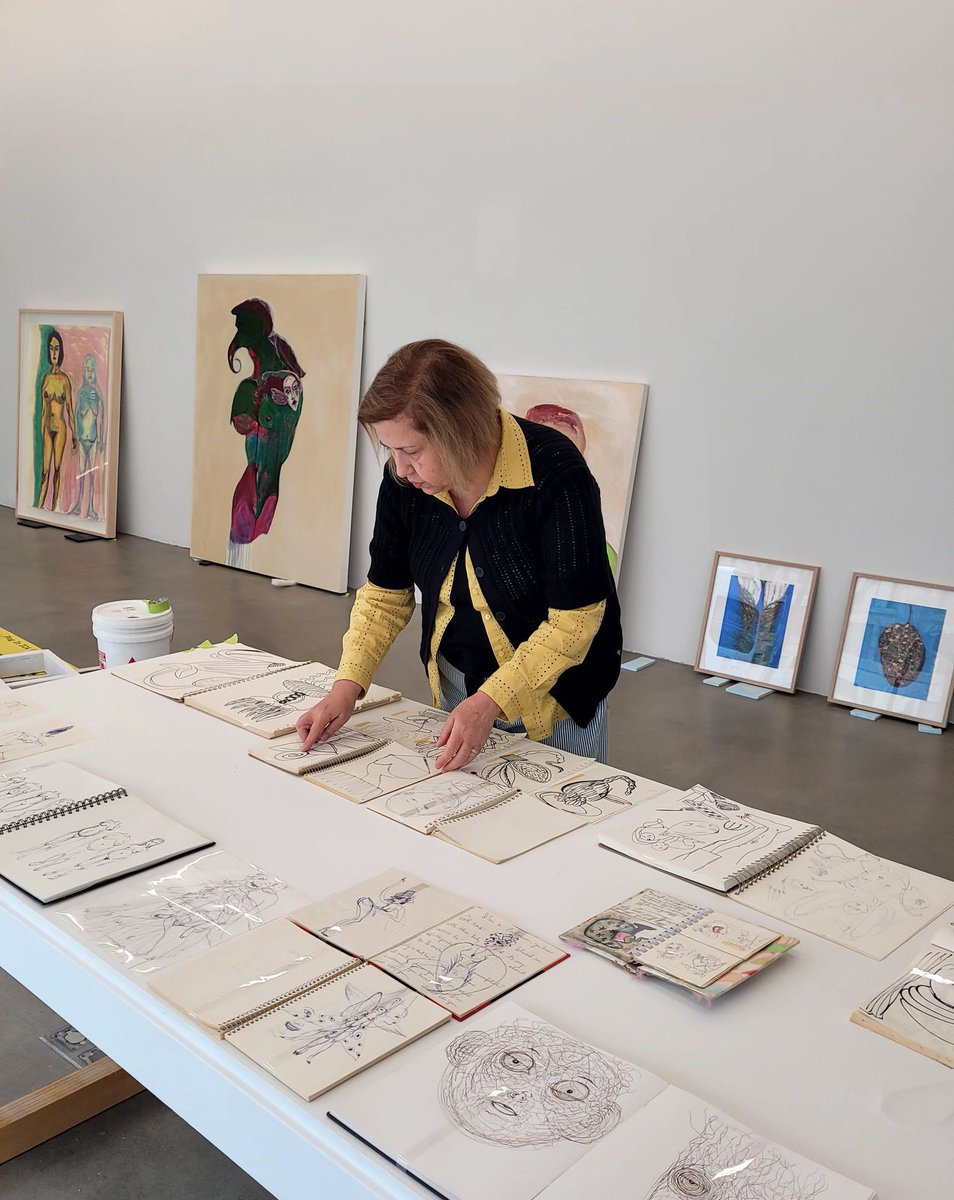 💫  Finalizing some details of our new exhibition, 'The Performance of Being', a Leesa Streifler retrospective.

🗓️ Mark your calendars for the opening reception happening this Friday, November 14 from 7 - 10PM🥂