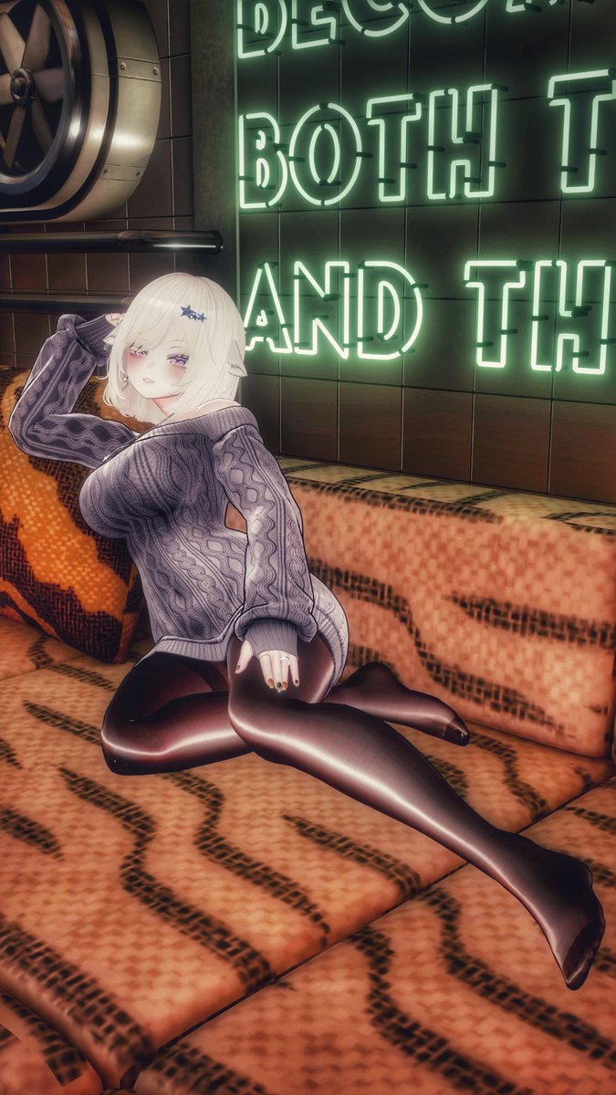 おはよう火曜日❤️‍🔥
健康のために、最近ぶいちゃしてる間は立つようにしてます🧍
world: Nefelibata Station by Donkeysaur
vrchat.com/home/world/wrl…
#Milltina #HB_shop