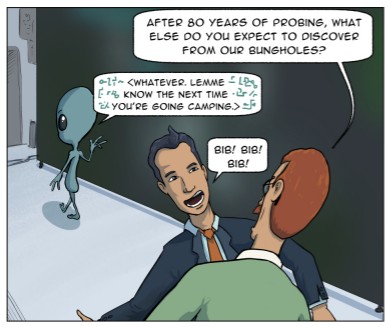 Do NOT tell Wintlo if you're going camping. ONLY THREE DAYS LEFT to get your copy of Area 51 Studios #2. And Yes! you can get #1 @ Area51comic.com/ks!