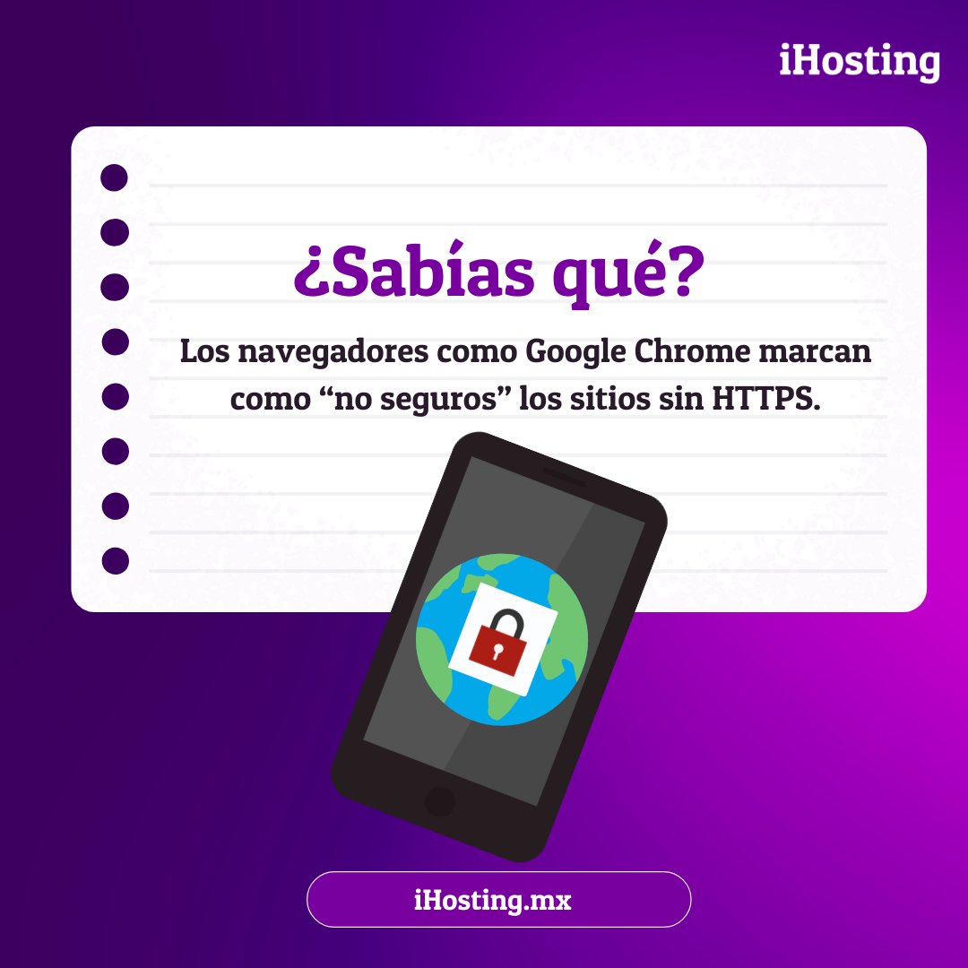 iHostingMX's tweet photo. 🔒 ¿Sabías que Google penaliza sitios sin HTTPS?🚫

👉 Con iHosting tu SSL está incluido GRATIS.

🔗 https://t.co/OSmA6CpGhA

#SeguridadWeb #SSLGratis #iHosting https://t.co/f1rpl2nblT