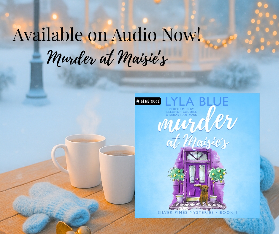 Murder at Maisie's is available on audio! Thank you so much <a href="/BlueNoseAudio/">Blue Nose Audio</a>  tinyurl.com/ymwps9h7