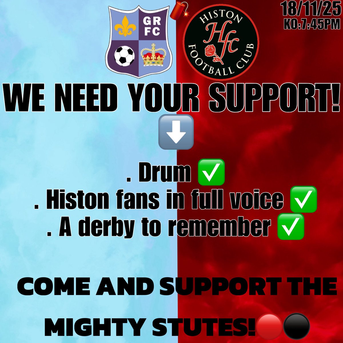 Histon Football Club tweet media