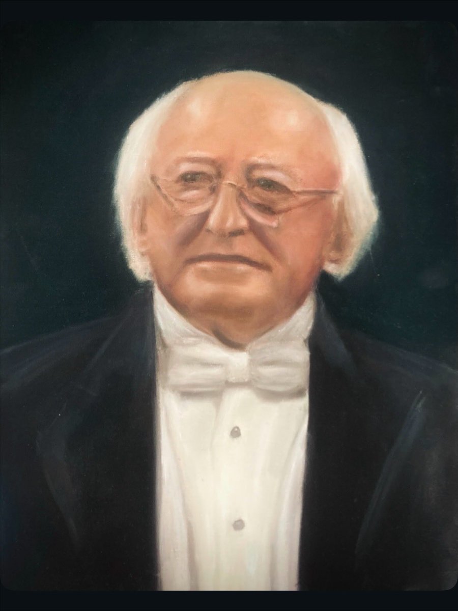 deirdremhayes's tweet image. Found this early portrait I painted of Michael D. Higgins. I wanted to capture his warmth and dignity. He’ll be missed as our president.

#MichaelDHiggins #IrishArt #OilPainting #IrishArtist #Sabina