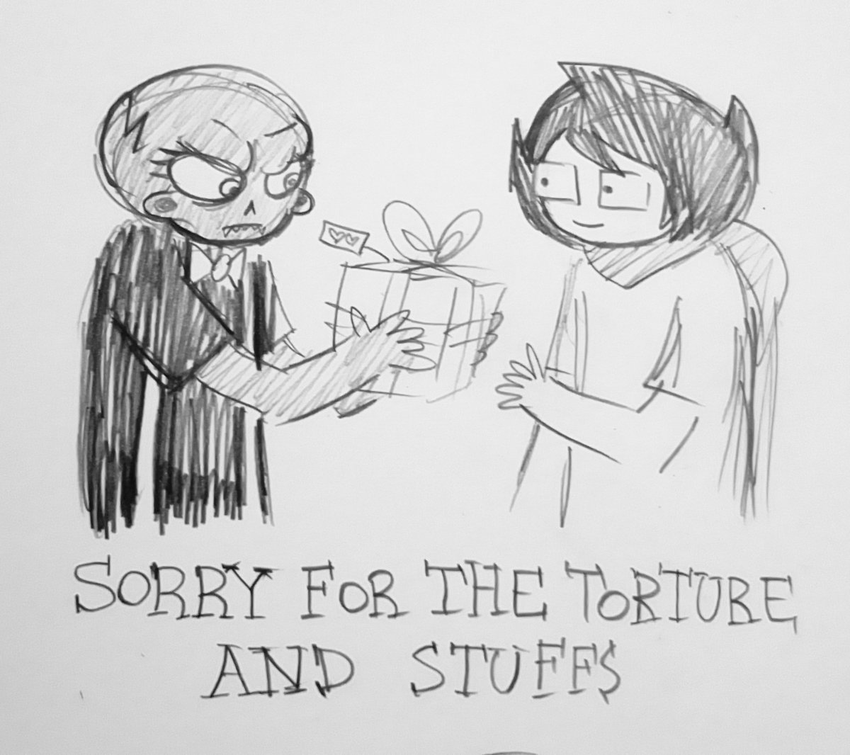 Dante_Gruesome's tweet image. WHY DID THIS SHIT BLEW UP #Homestuck #johnegbert #caliborn