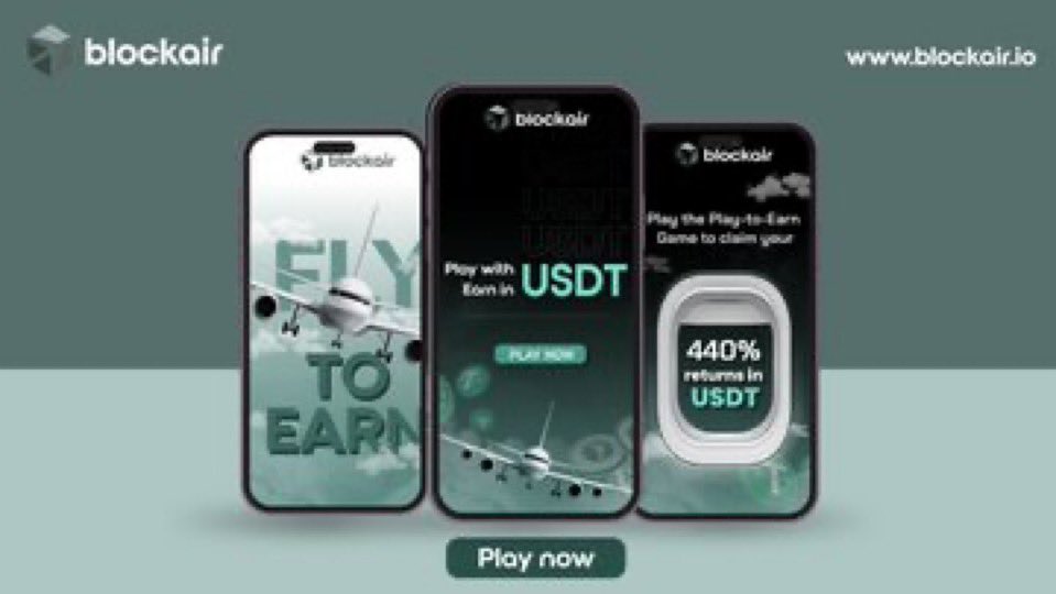 The BlockAir Whitelist Is LIVE 

The wait is over! The <a href="/Blockair_P2E/">Blockair Official</a> Whitelist is officially open, and the race to claim one of 21,000 free Passport NFTs has begun. 🚀

BlockAir is redefining GameFi with its Fly-to-Earn (F2E) model, where your in-game flights translate into real